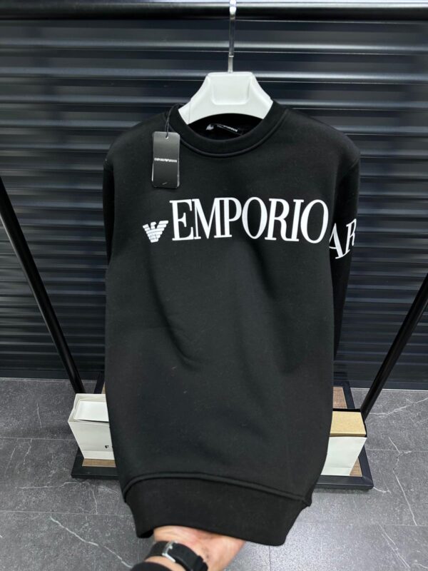 EMPORİO ARMANİ bisiklet yaka